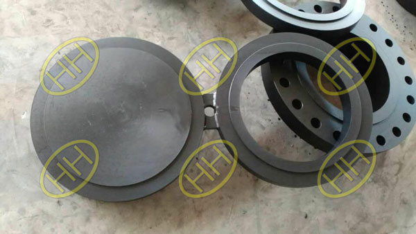 Haihao Group finished spectacle blind flange,ring spacers and paddle flanges products