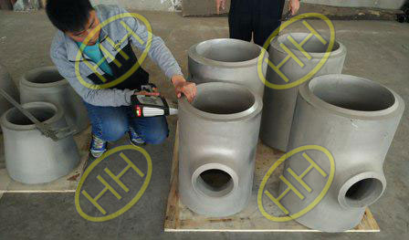 Hebei Haihao Group finished the IBR certificated steel pipe fittings