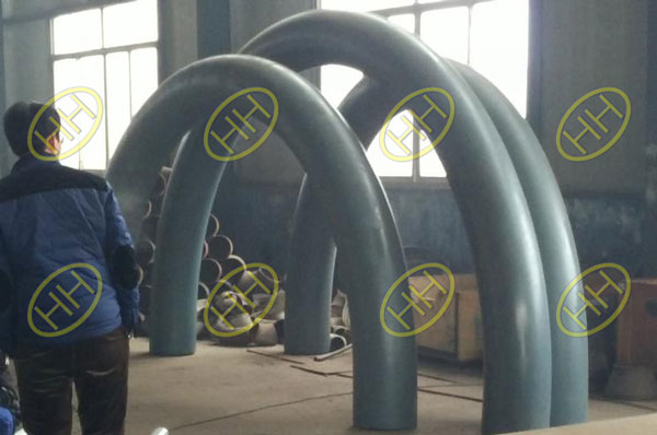 Haihao Factory Produce 180 Degree Pipe Bends For Pakistan Petro Pipeline