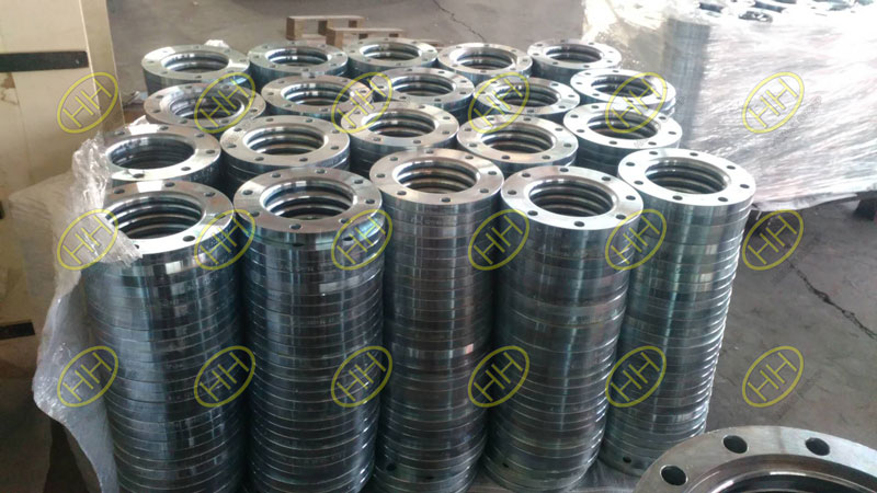 What's the hot dip galvanizing process of flange?