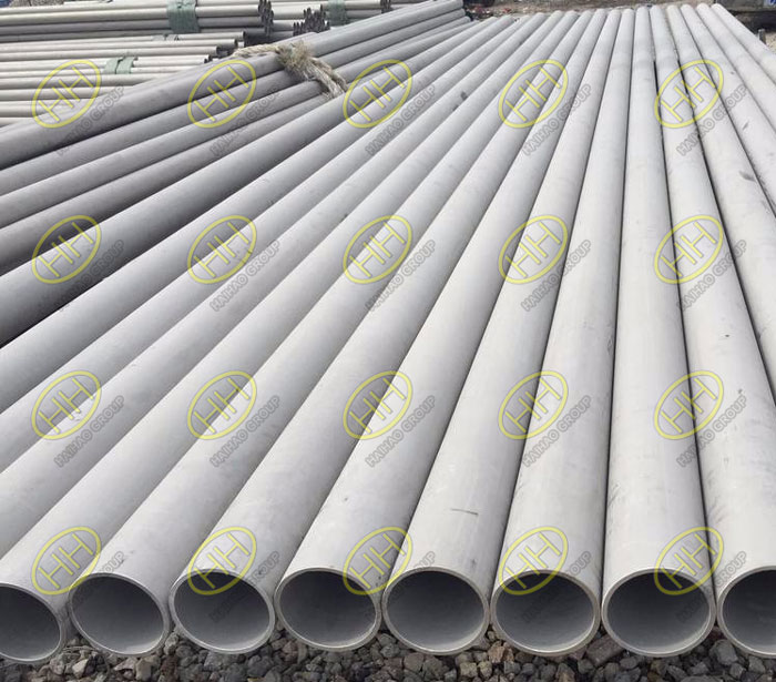 Treatment of corrosion resistance of stainless steel pipe surface