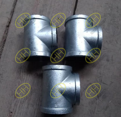 Difference between malleable cast iron pipe fittings and galvanized pipe fittings