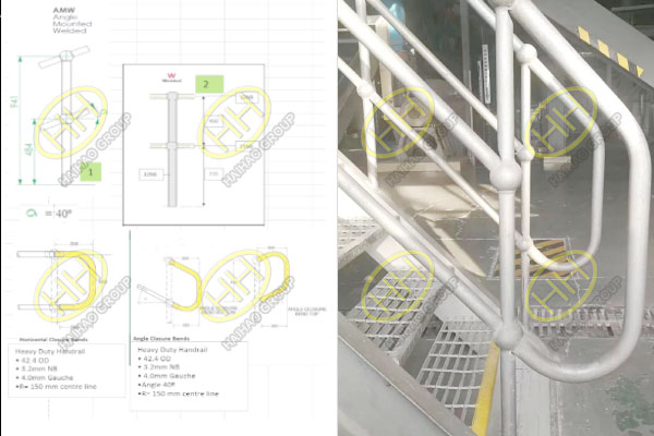 Prefabricated product-Stanchions