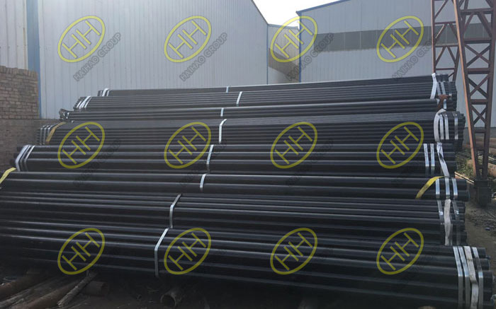 Carbon steel cold drawn or cold rolled steel pipes finished in Haihao Group