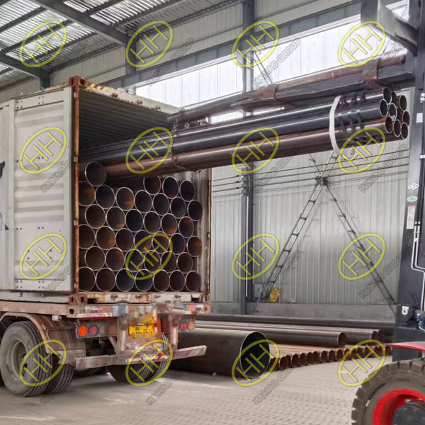 Haihao Group delivers bulk pipeline products shipment to Bangladesh