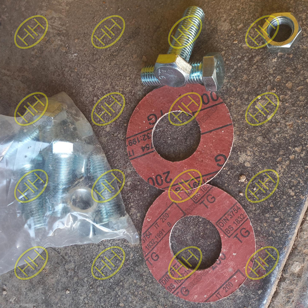 Galvanized bolts, nuts, and non-asbestos gaskets: A complete fastening solution