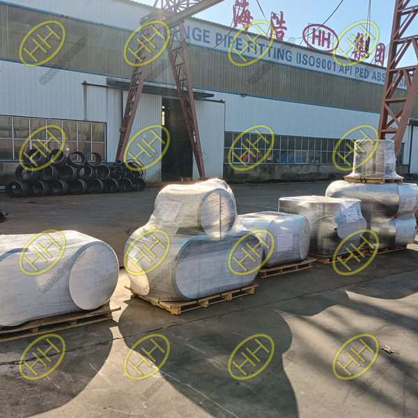 Haihao Group Ships A234 WPB Pipe Fittings to Portugal Project