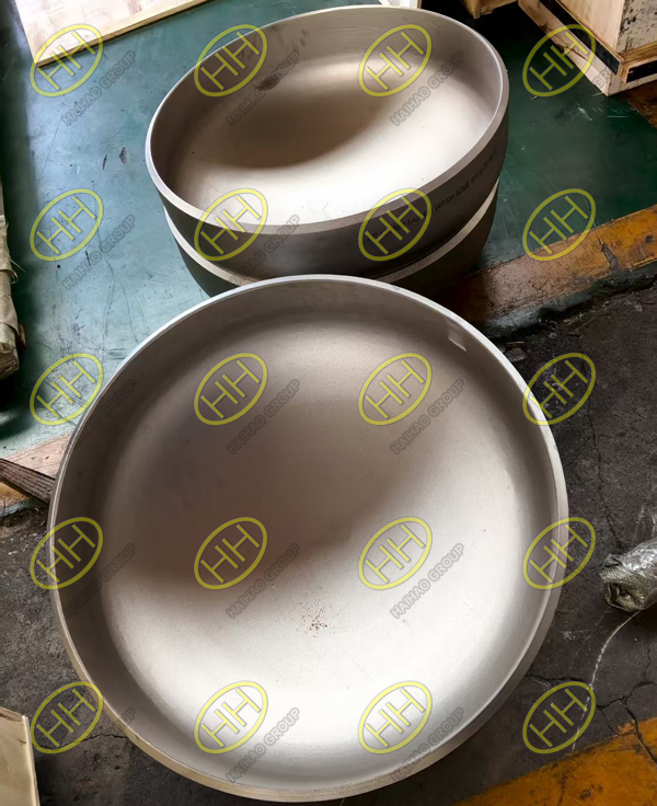 Haihao Group Delivers Seamless Stainless Steel Pipe Caps to Indonesia