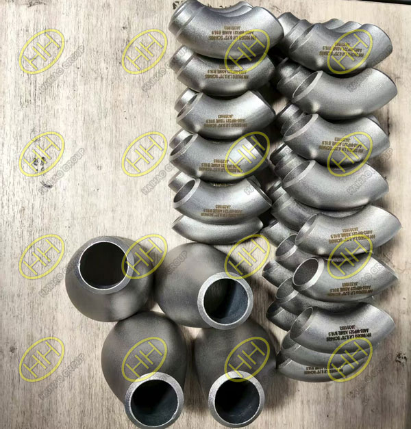 Haihao Group Supplies A403 WP321 Stainless Steel Pipe Fittings to Dubai Customer