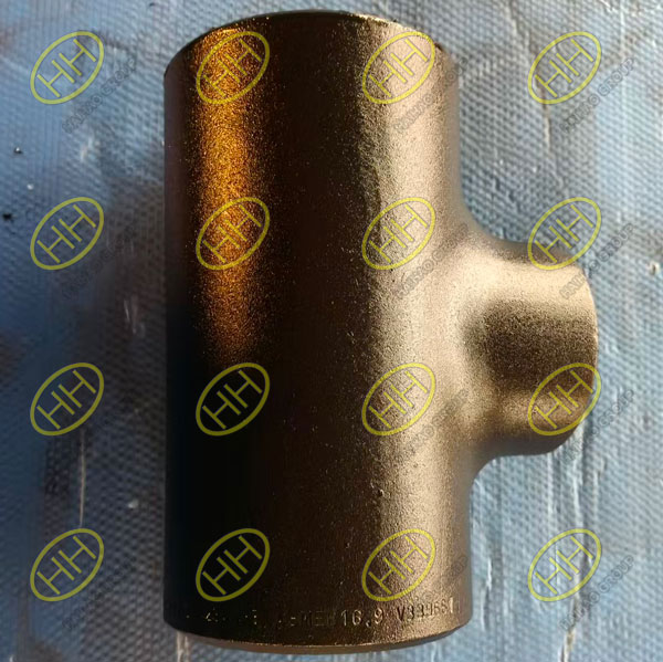 Haihao Group Delivers ASTM A234 WPB Reduced Tee to Dubai