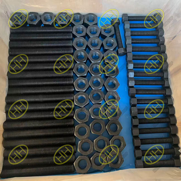 Haihao Group Delivers B7 Stud Bolts and 2H Nuts for ANSI 2500 Flange Connections to Russia