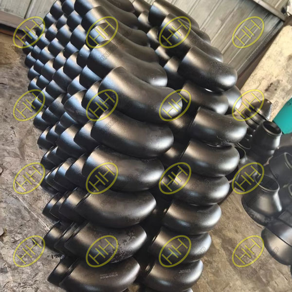 Haihao Group Supplies B16.9 ASTM A234 WPB 90 Degree Long Radius Elbows for Industrial Project