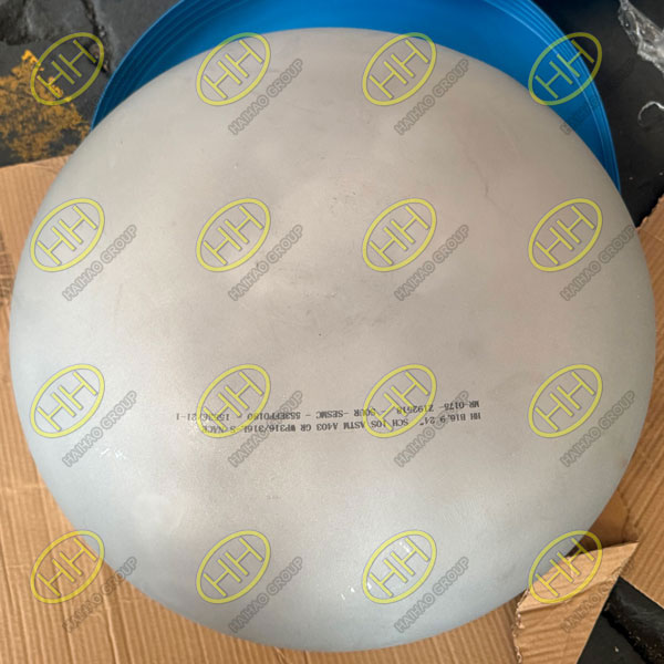 High-Quality Stainless Steel Pipe Cap Delivery by Haihao Group for Sour Service Applications