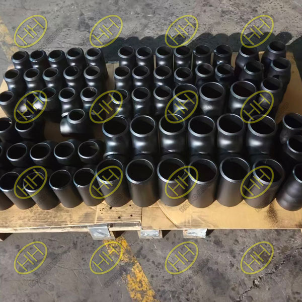 Seamless Equal Tee to UK | ASTM A234 WPB Carbon Steel Pipe Fittings by Haihao Group