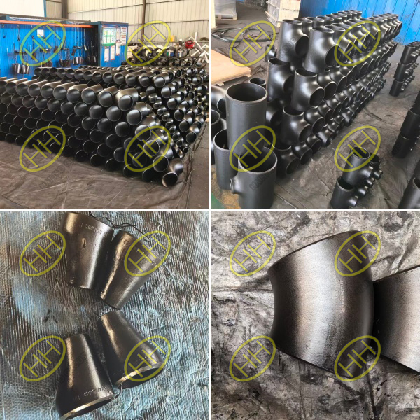 Haihao Group Supplies ASME B16.9 ASTM A234 WPB Seamless Pipe Fittings to UK Client