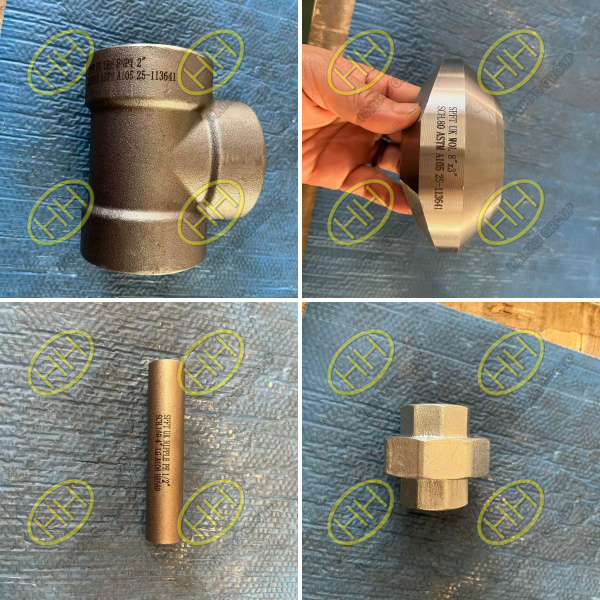 ASTM A105 Forged Threaded and Socket Weld Fittings Exported to the UK