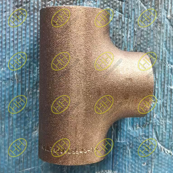 Haihao Group Supplies EN10253-2 P265GH Seamless Equal Tees to Italy