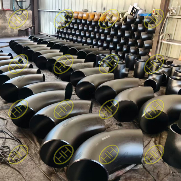 Haihao Group Supplies EN10253-2 P265GH Elbows for a Poland Industrial Project