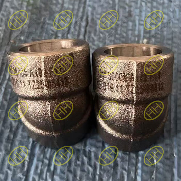 Haihao Group Ships ASTM A182 F11 CL2 45° Socket Weld Elbow to Singapore