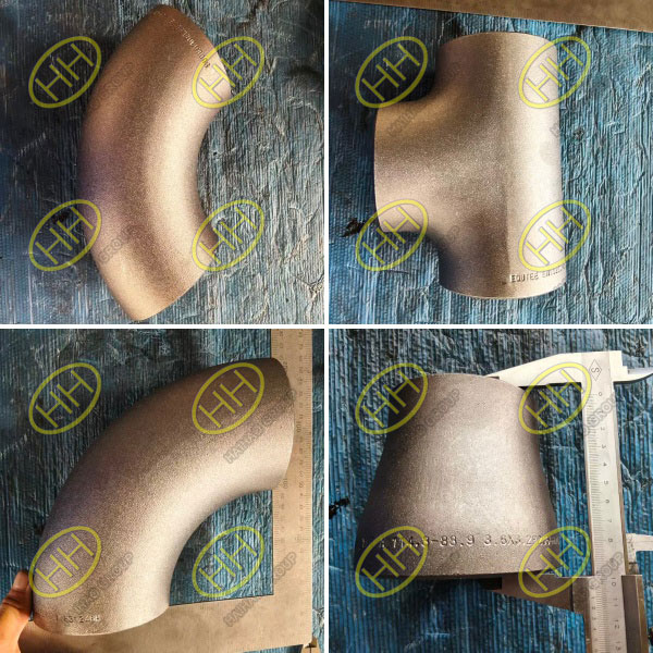 EN 10253-2 Type A P235GH TC1 Pipe Fittings Delivered to Montenegro for Industrial Pipeline Project