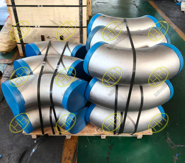 Haihao Group Ships 08X18N10T Seamless 90° Elbows to Latvia