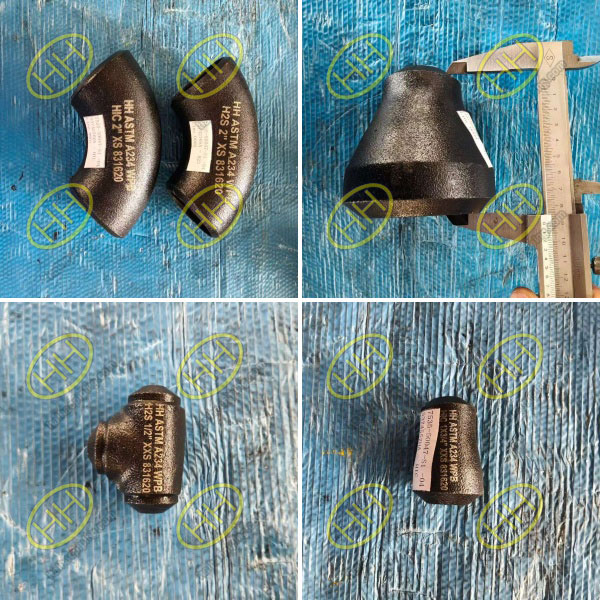 HIC Tested ASTM A234 WPB Fittings Shipped for USA Sour Service Project