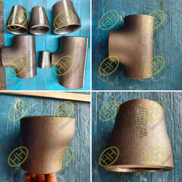 BS EN 10253-2 Type B 1.0453 Pipe Reducers & Tees for Singapore Low-Temperature Piping
